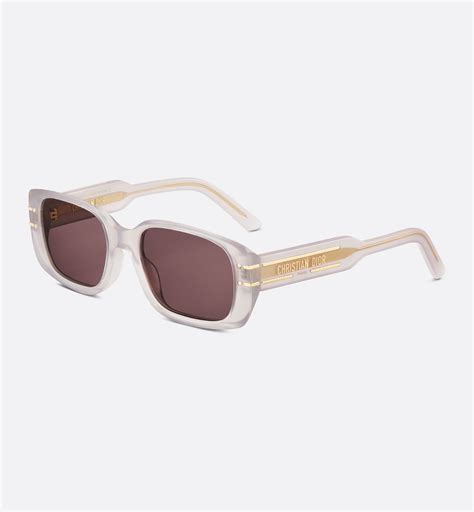 DiorSignature S12I Light Gray Tortoiseshell